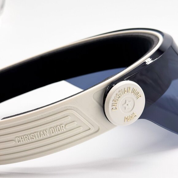 NEW DIOR VISOR SUNGLASSES DIORPACIFIC V1U 96B BLACK/WHITE WOMEN EYEWEAR DIOR main image 5
